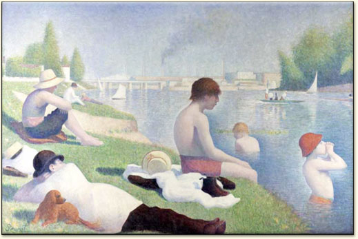 Seurat - Bathers at Asnières